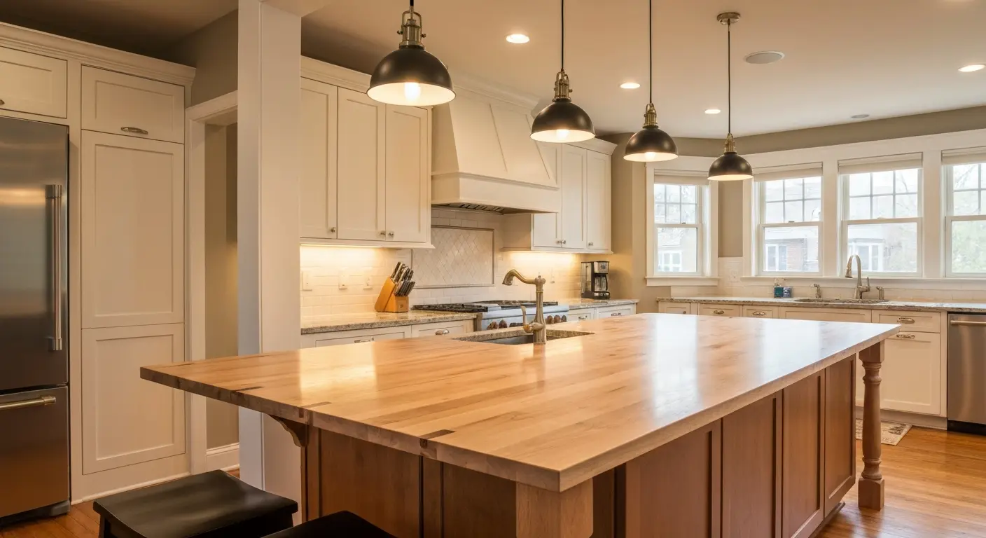 Kitchen island design