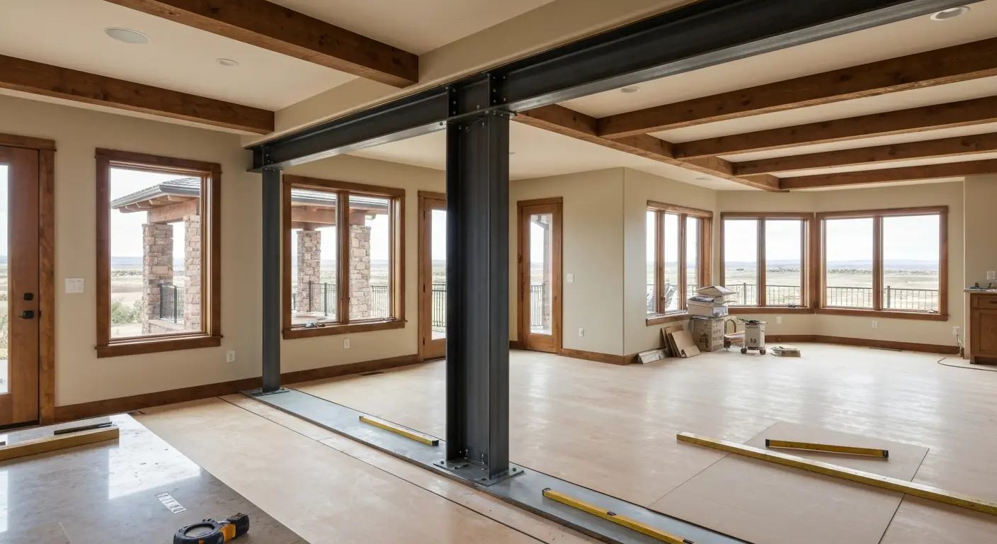 Load-bearing wall removal