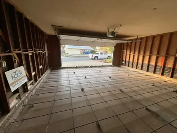 ADU construction progress