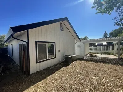 Garage conversion exterior