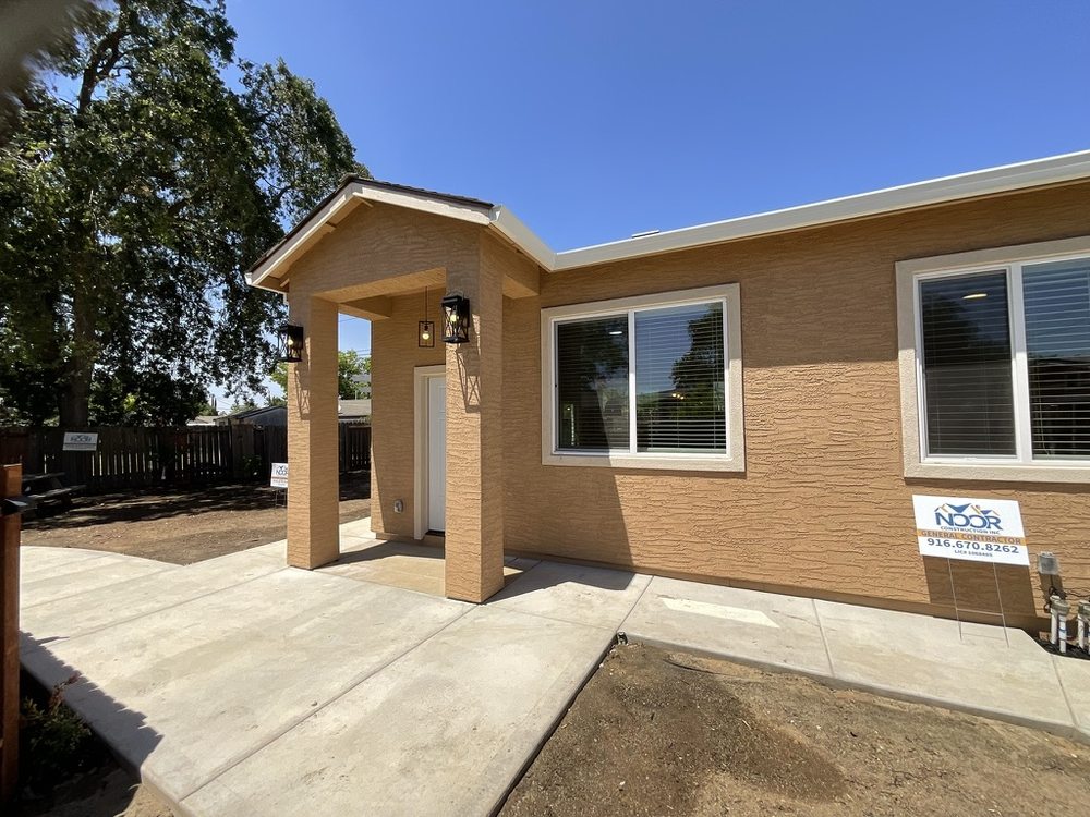 Attached ADU with studio apartment interior