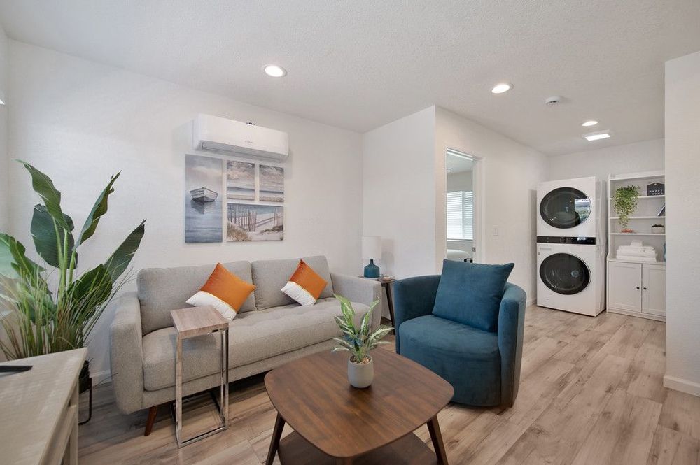 Two-story ADU construction in Sacramento backyard