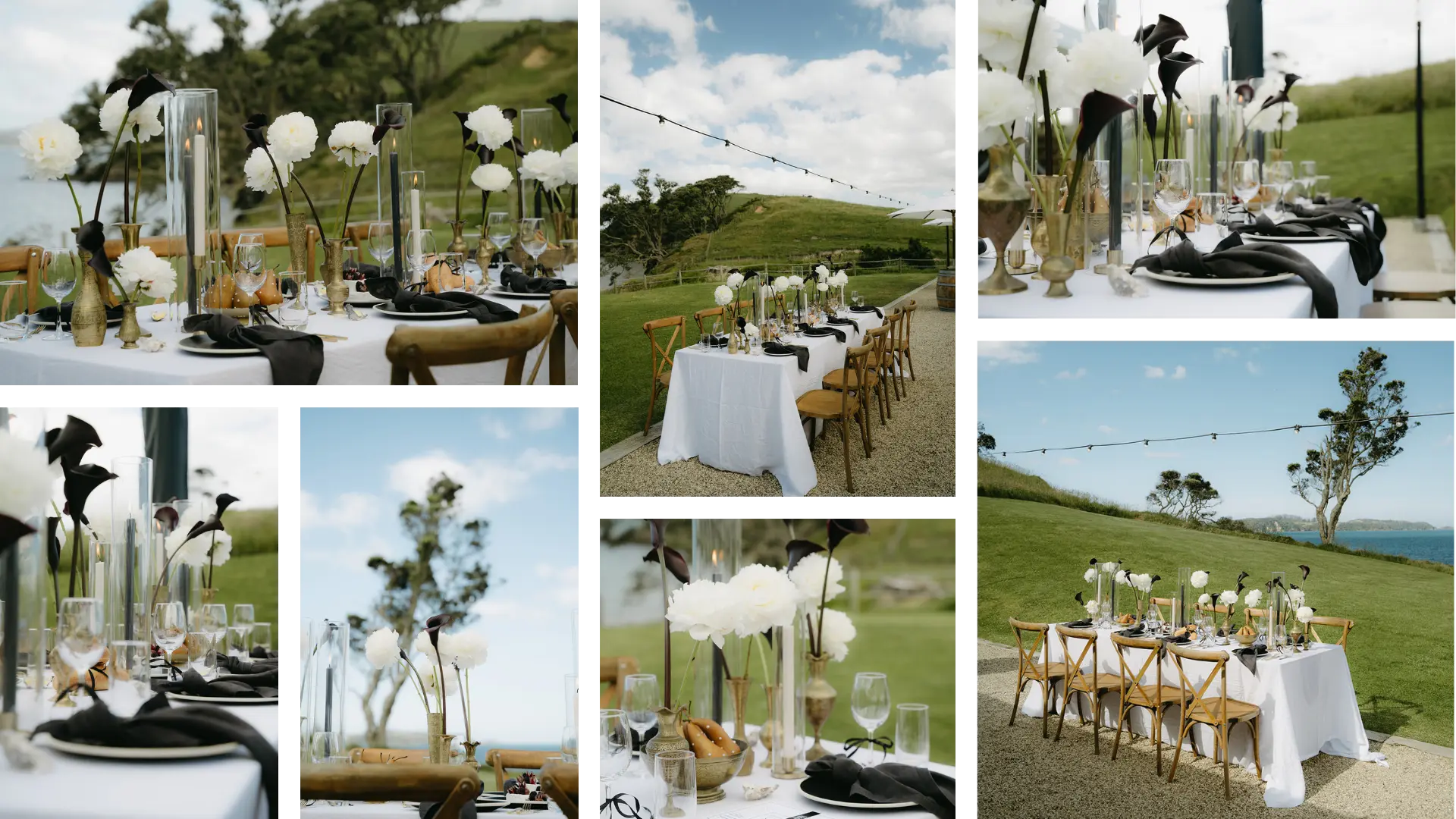 Bay of Islands Wedding Photoshoot Table Decor