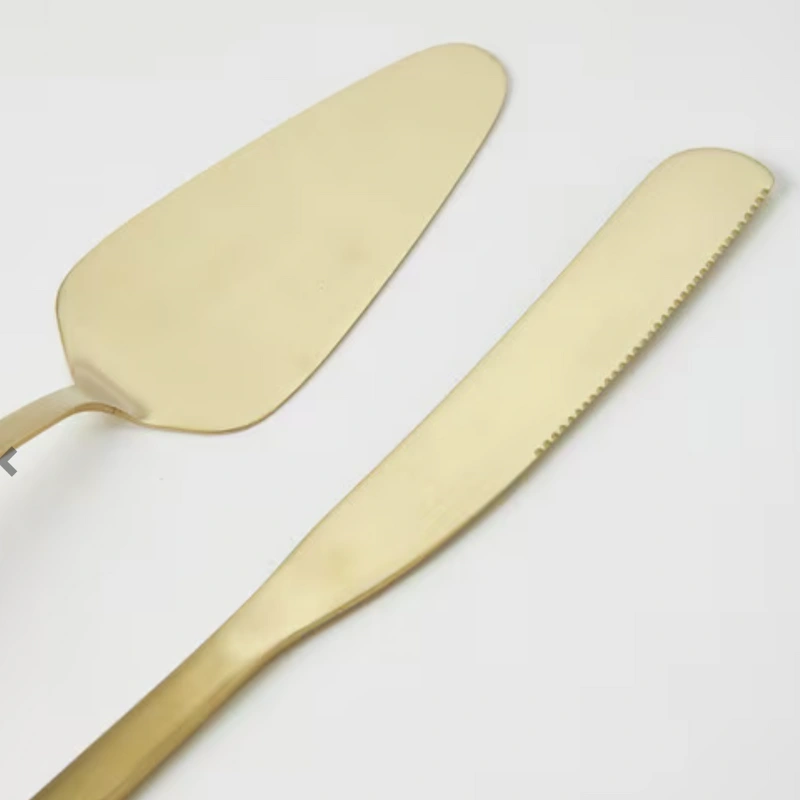 Gold Cake Knife Hire Item