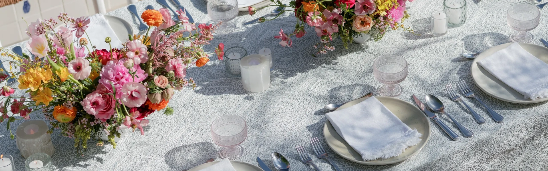 Forever Event Hire Collection - Plates, Cutlery, Glassware