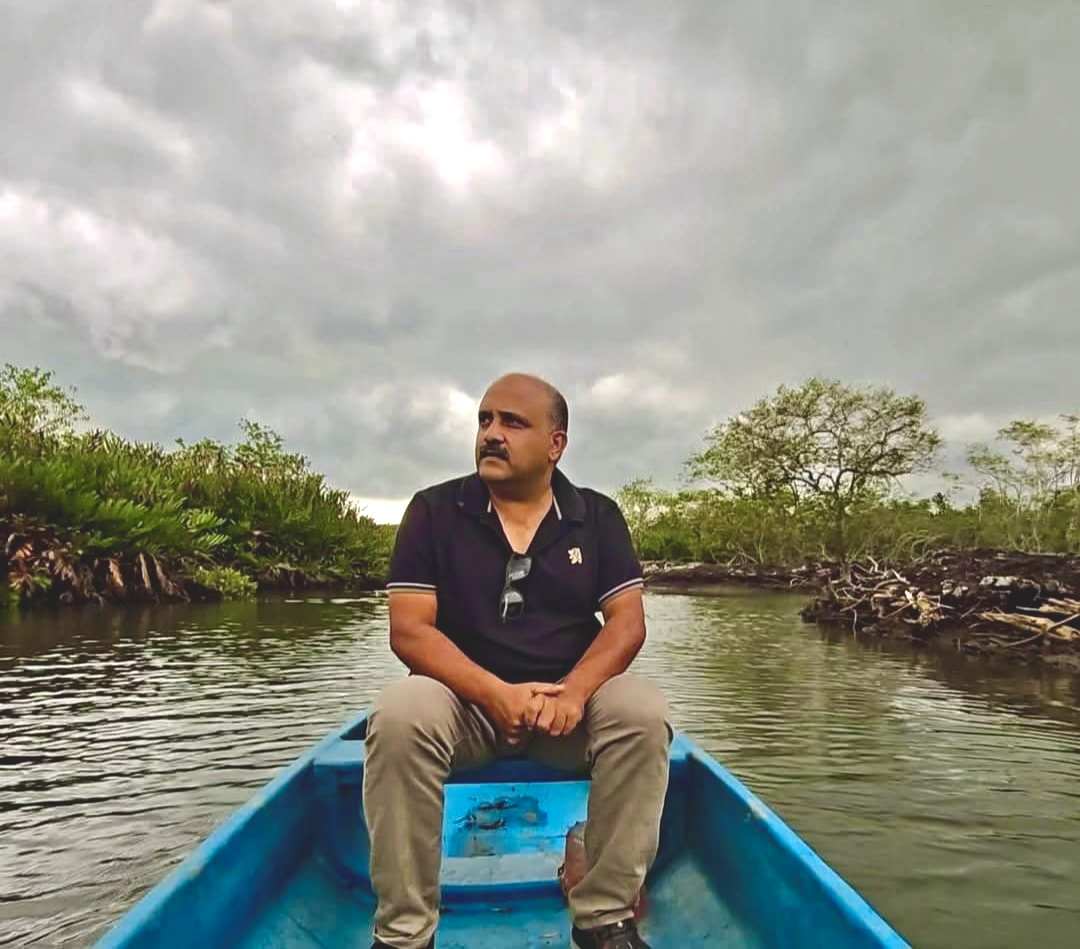 Hashim Cherekad, founder of Cheliya Water Village