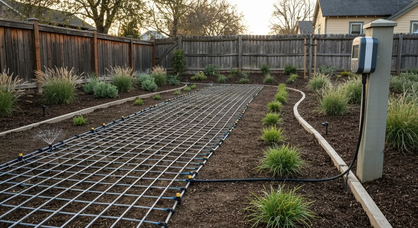 Irrigation system install