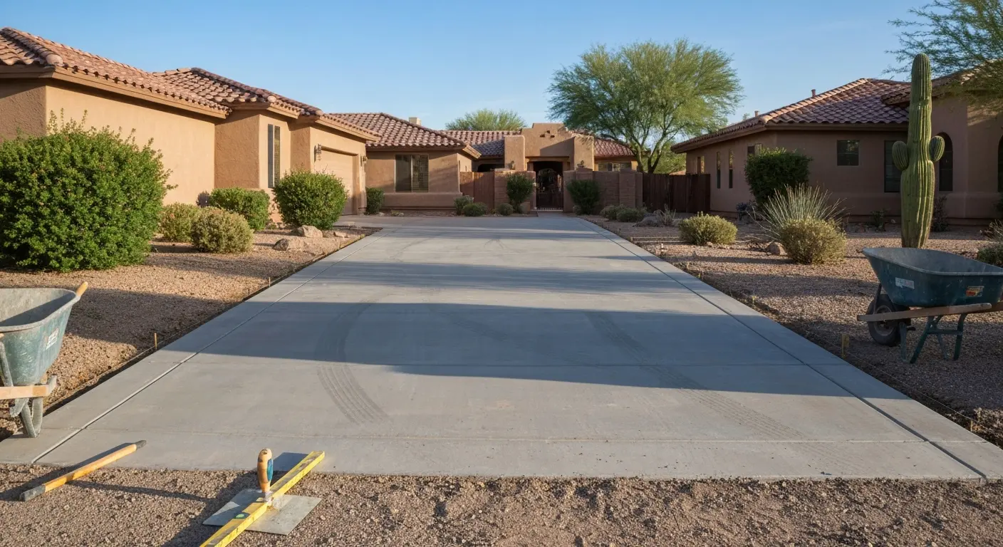 Driveway replacement project