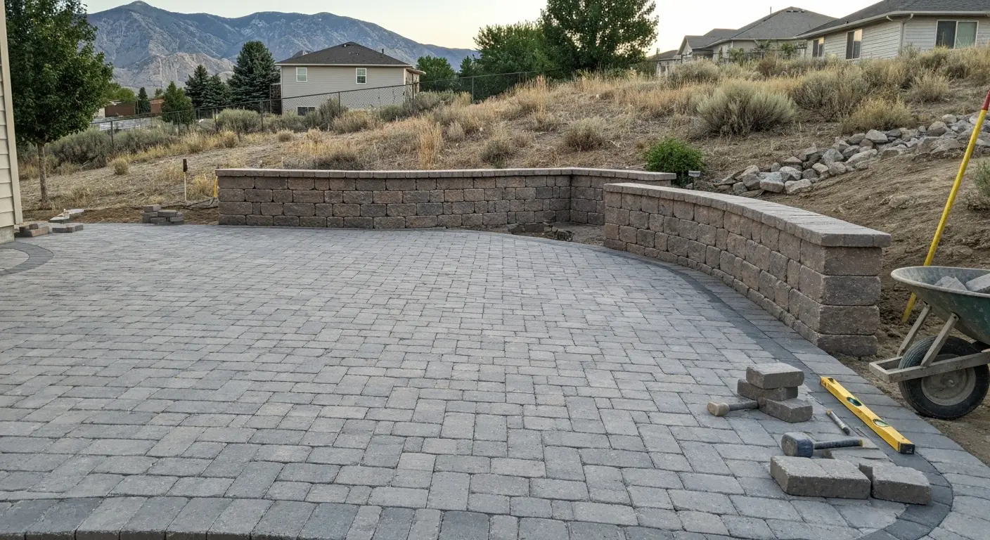 Patio construction and installation