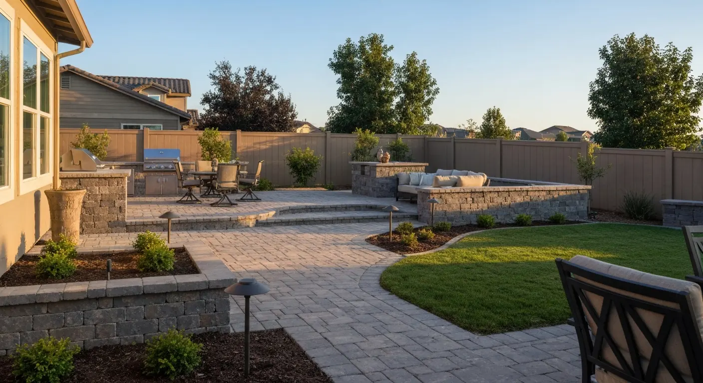 Outdoor living space design