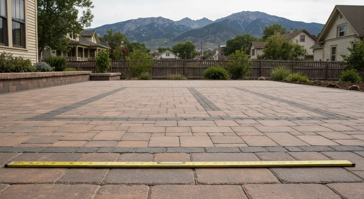 Patio design project
