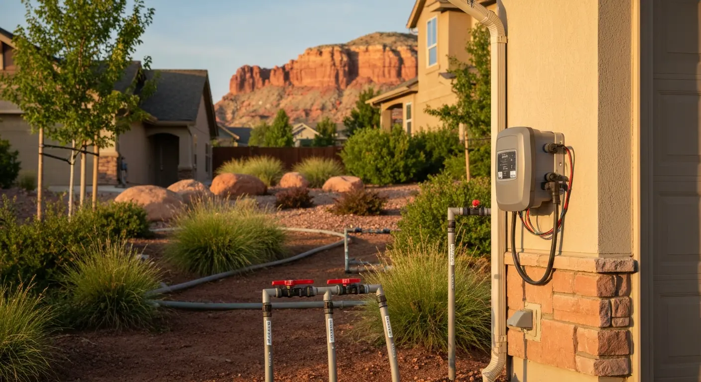 Irrigation installation
