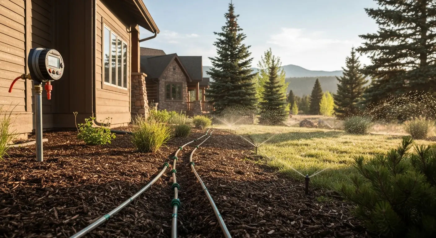 Irrigation system installation