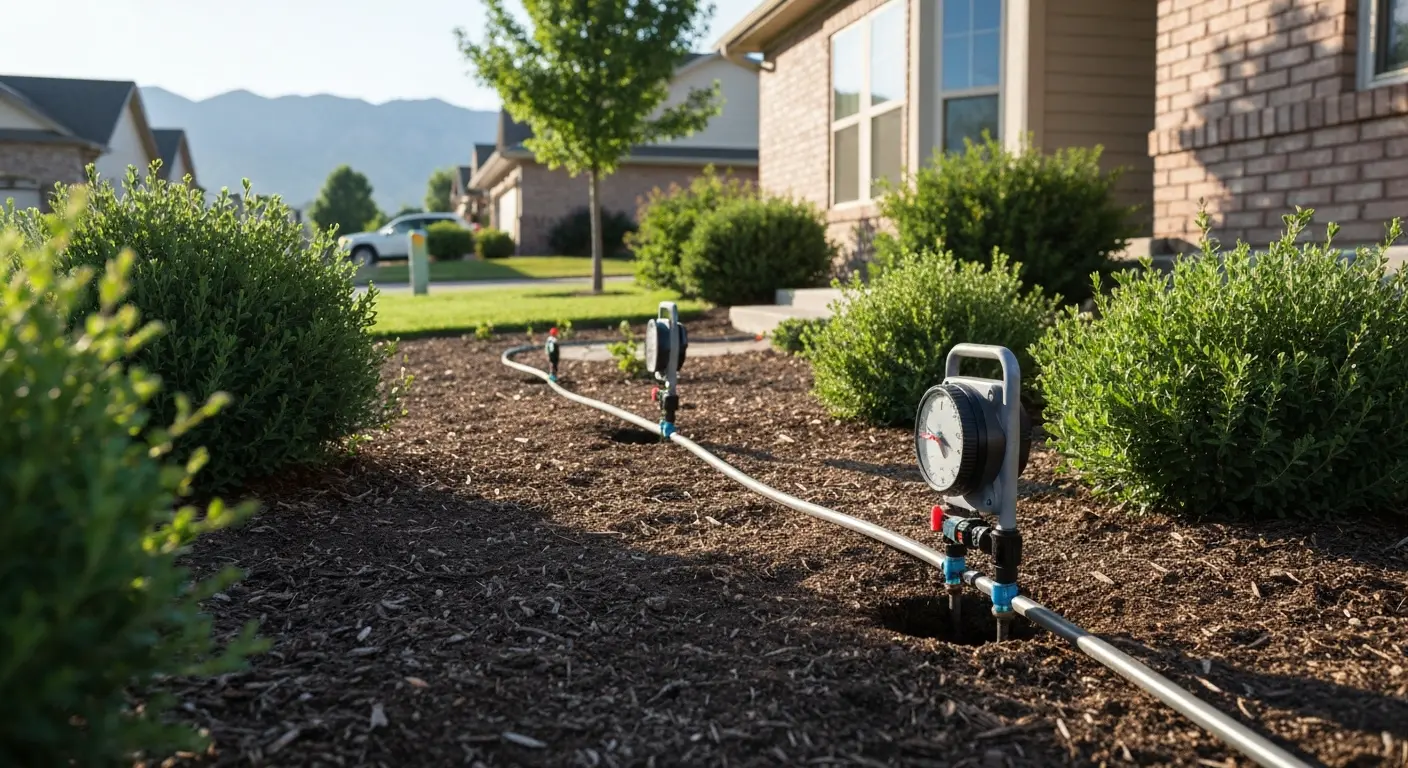 Irrigation system installation