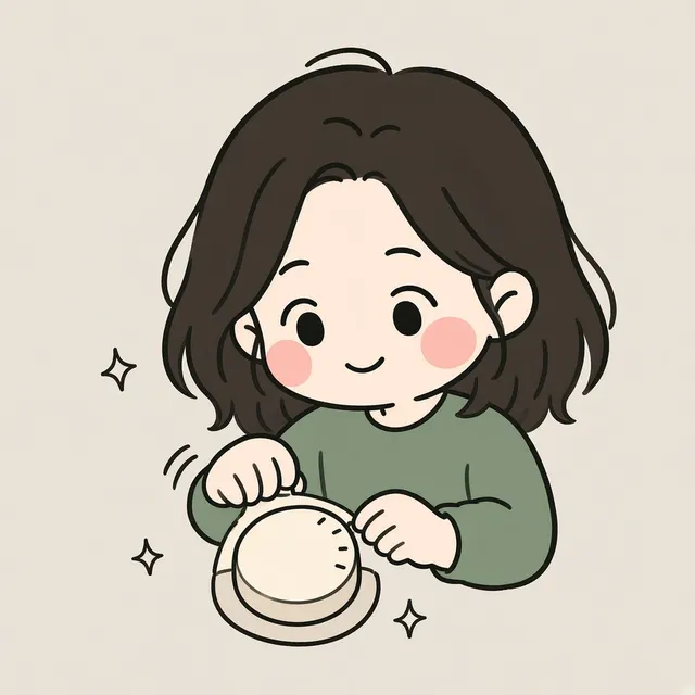 Illustration: adjusting a dial