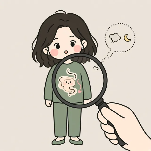 Illustration: specialist looking at the whole body