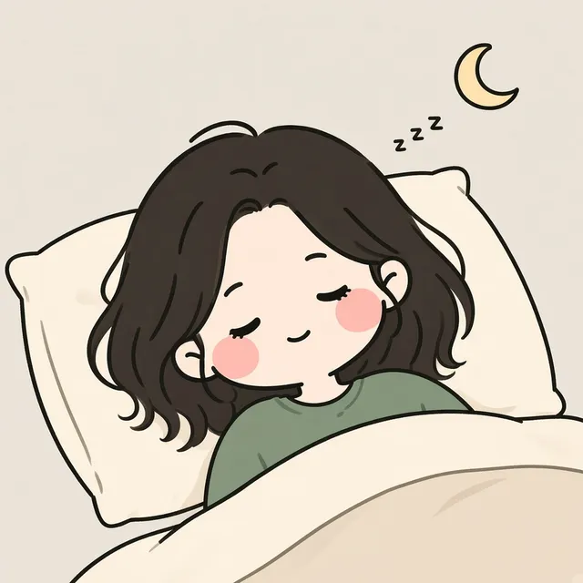 Illustration: sleeping soundly