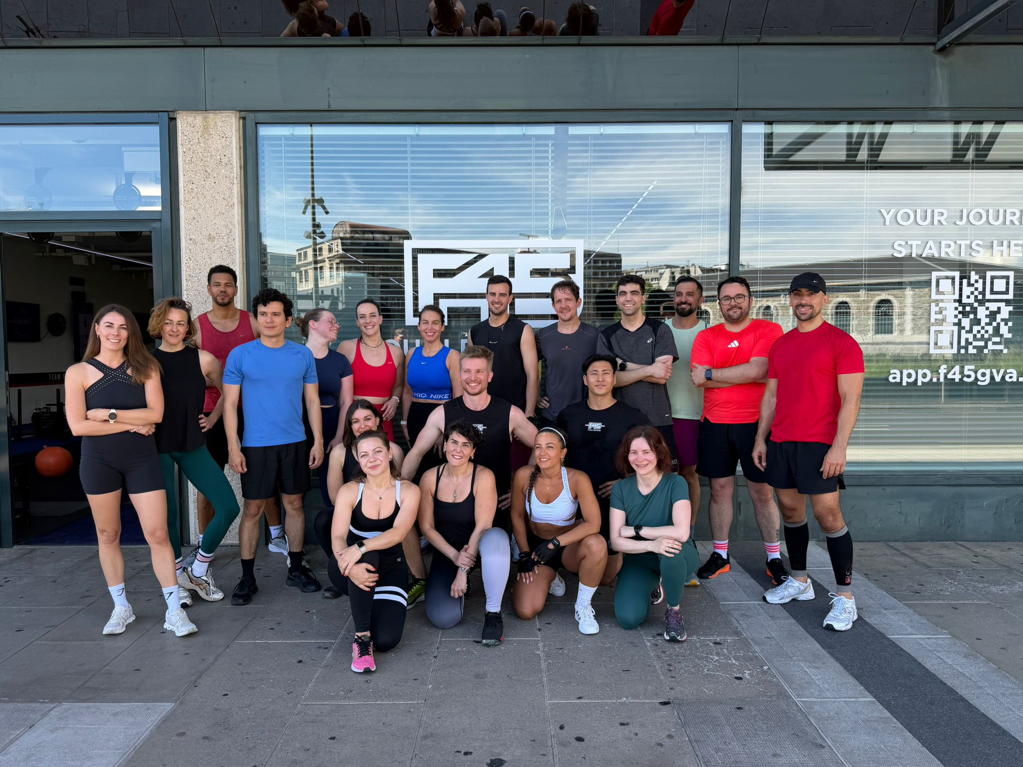 F45 Quai du Seujet Geneva team and coaches