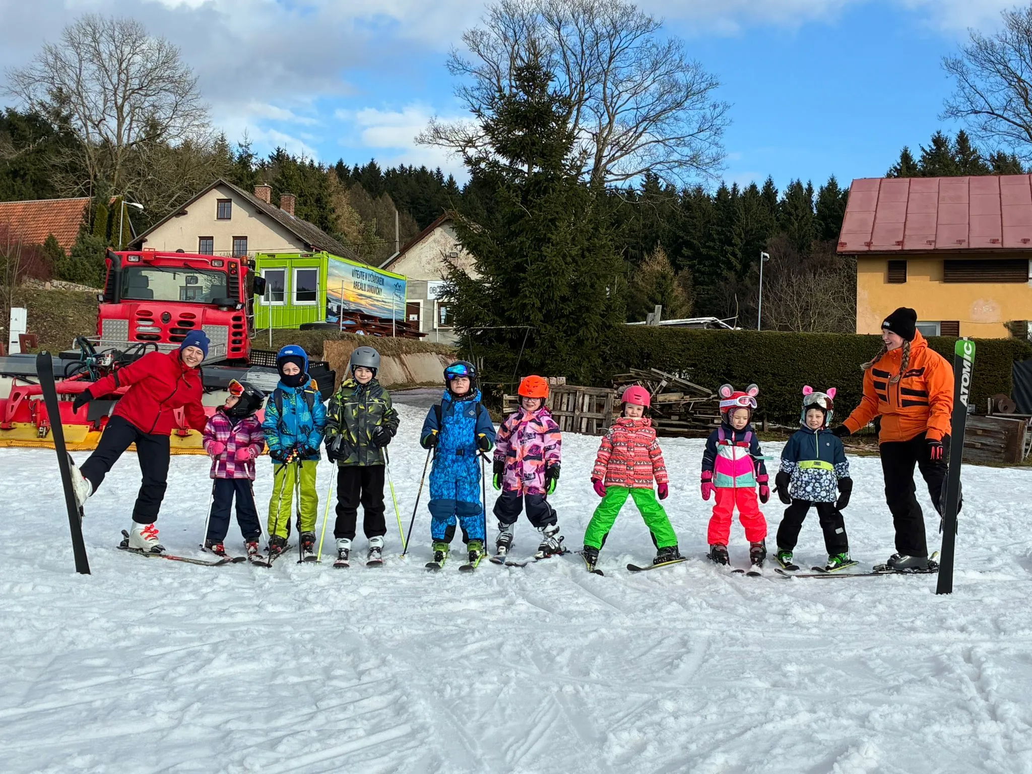 Výuka lyžování Janovičky