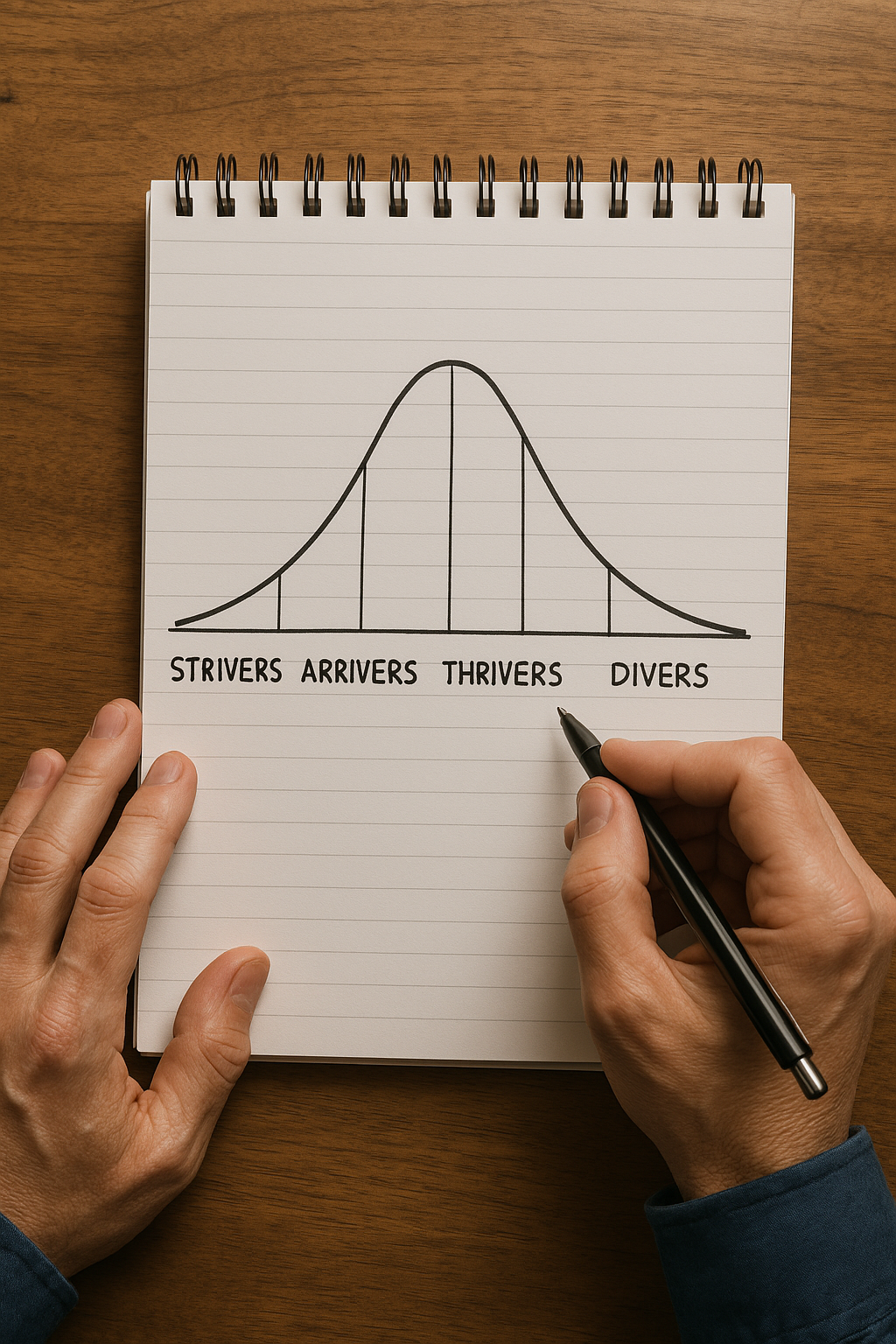 Drawing of a Bell Curve