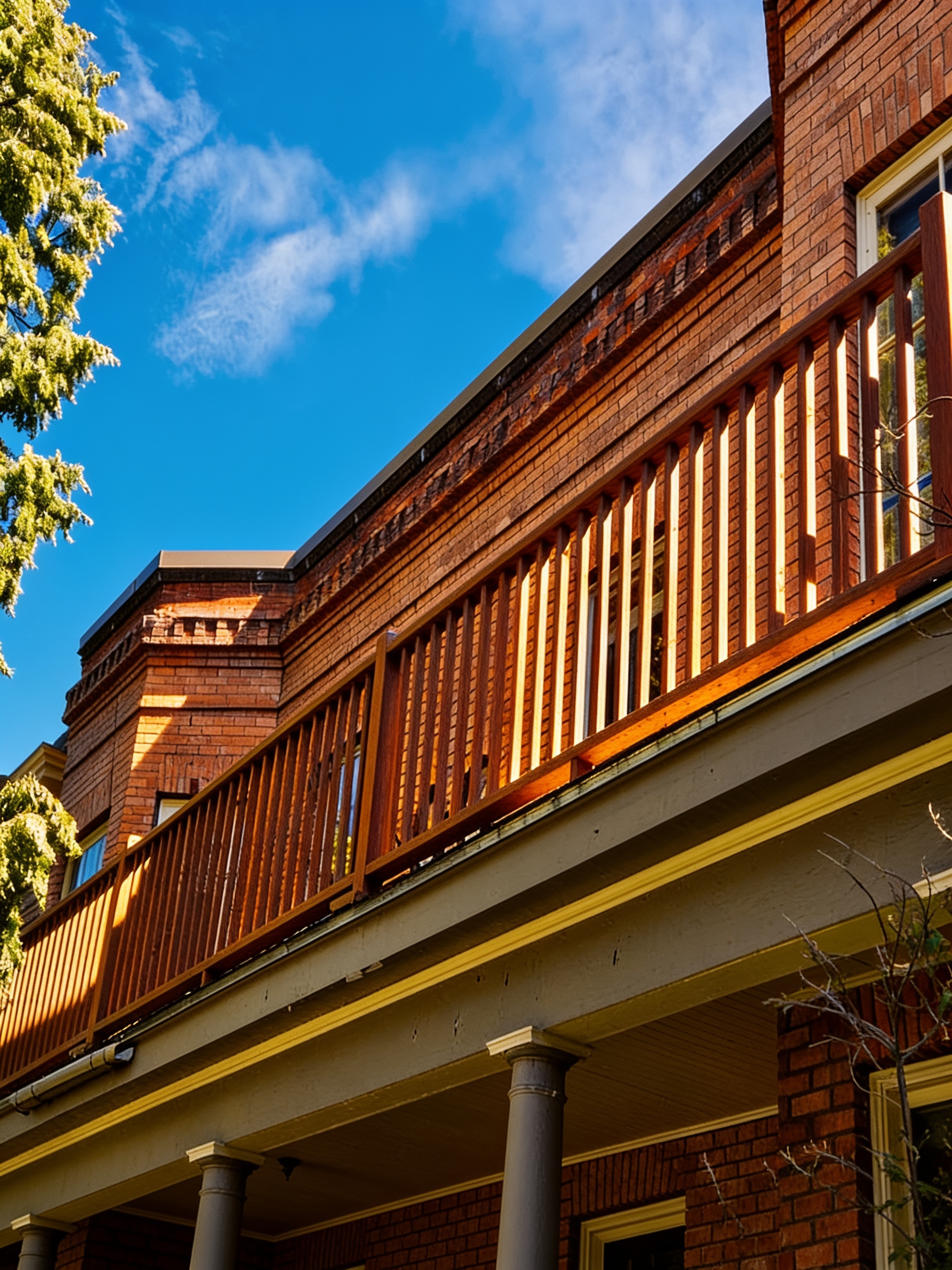 Balcony and trim detail by Eric Ebinger