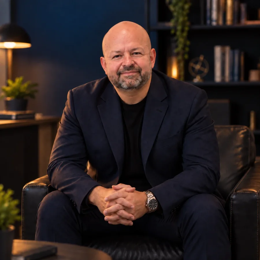 Retrato de Alberto Castro, fundador de Global Training Solutions