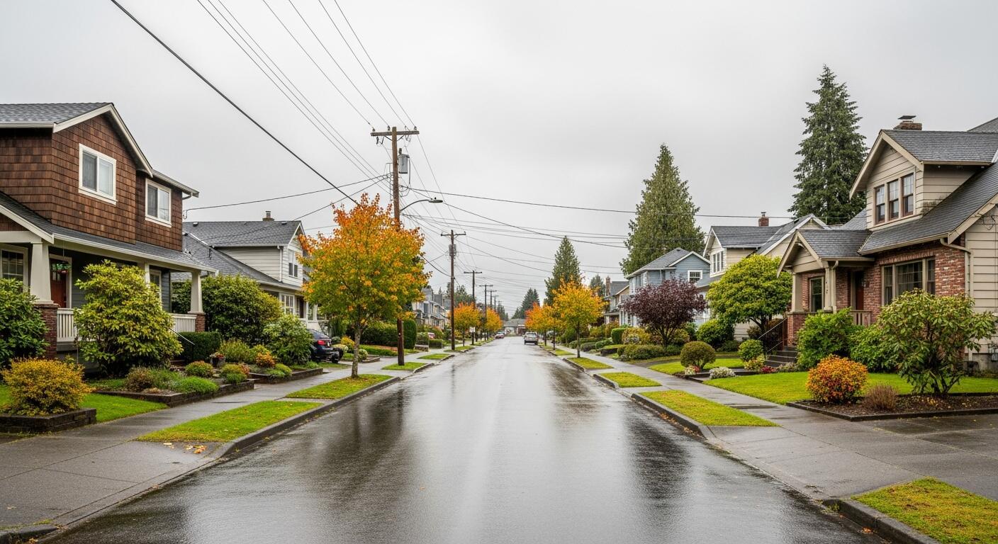 Pacific Northwest home where seasonal weather can influence conditions beneath the house.