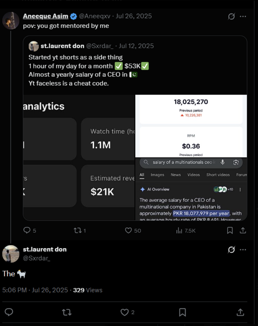 Content Cartel student result