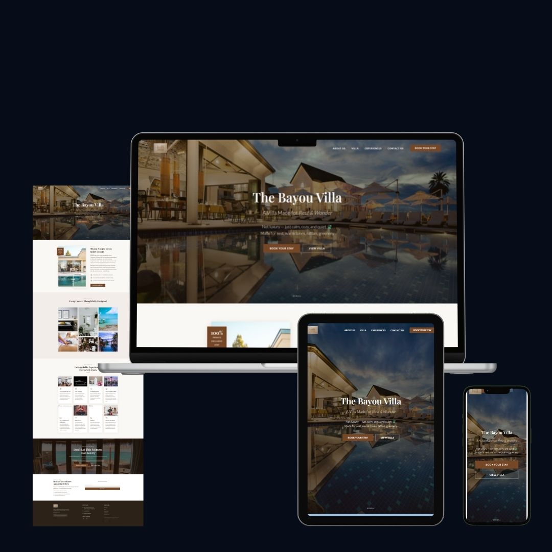 Vacation Rental Website