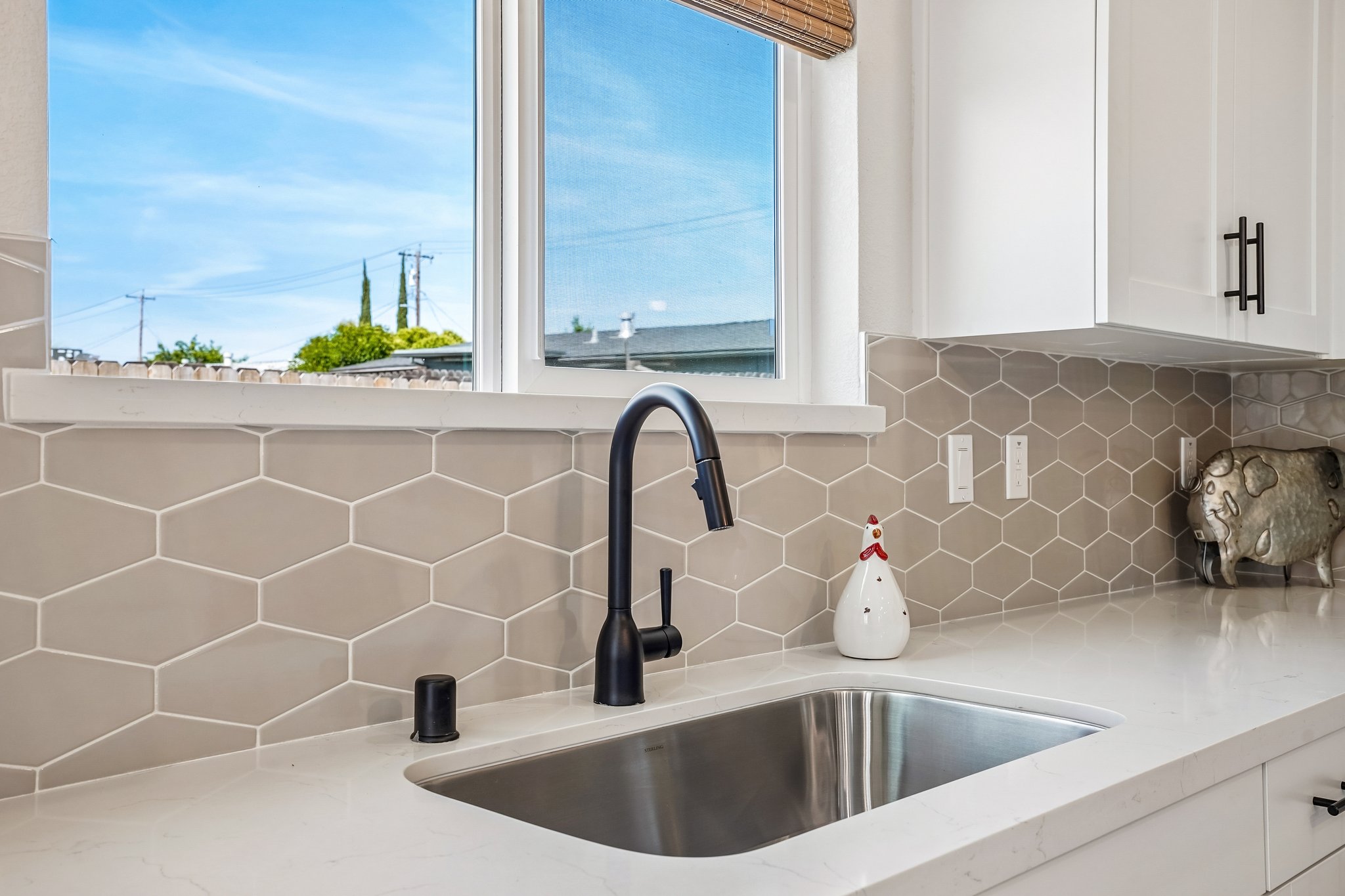 Plan 3 model: Kitchen detail
