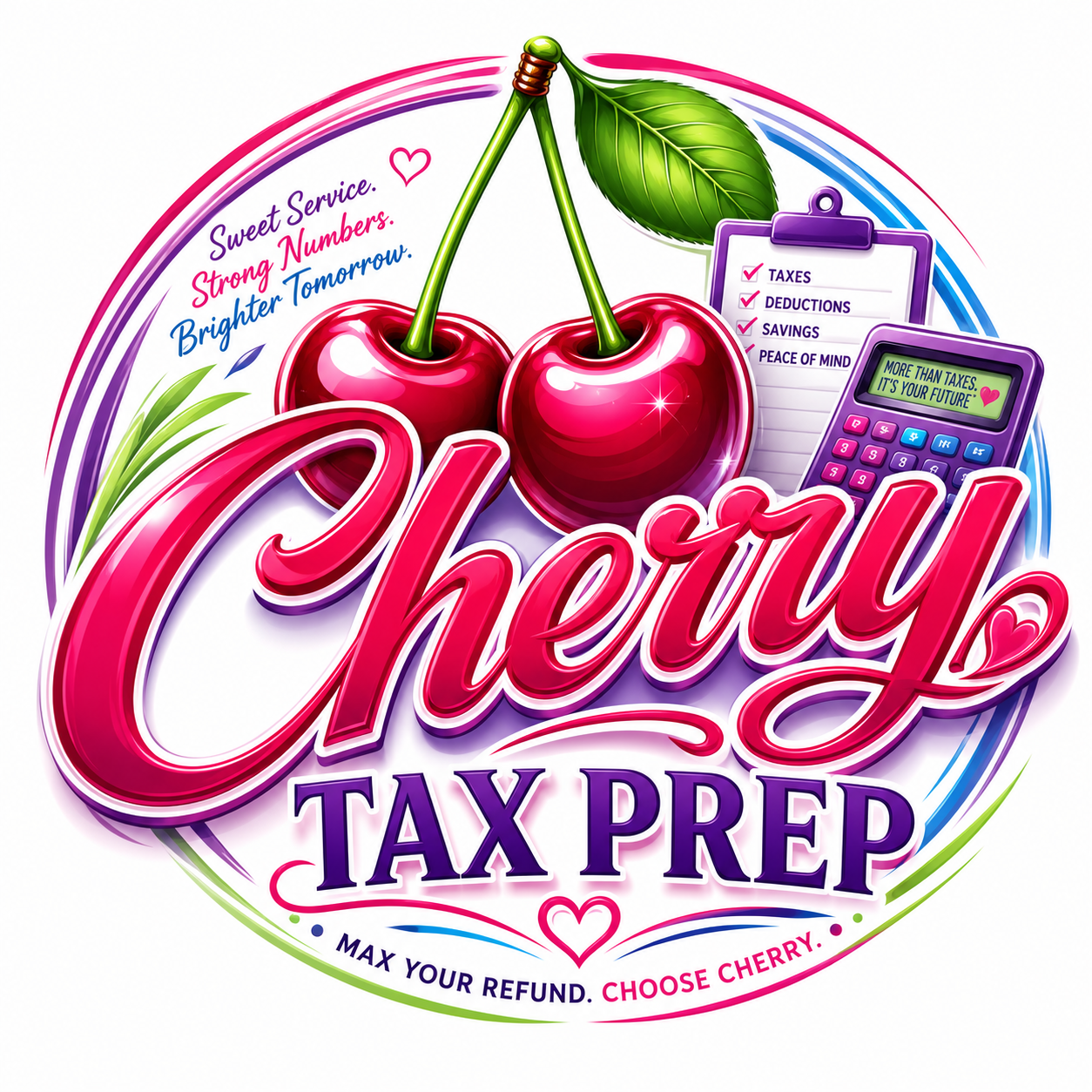 Cherry Tax Prep logo
