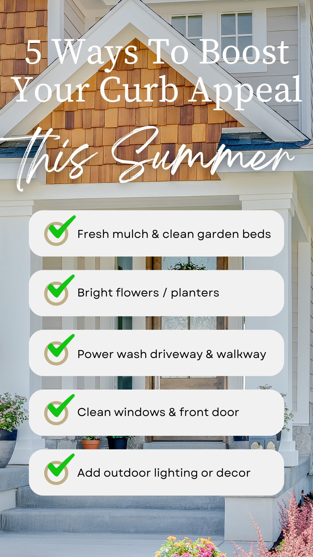 5 Ways to Boost Your Curb Appeal