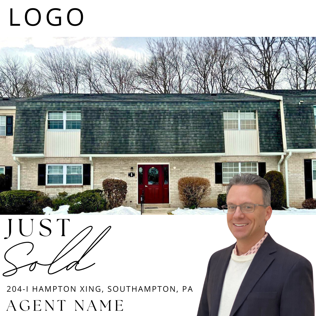 Just Sold — With Agent Photo