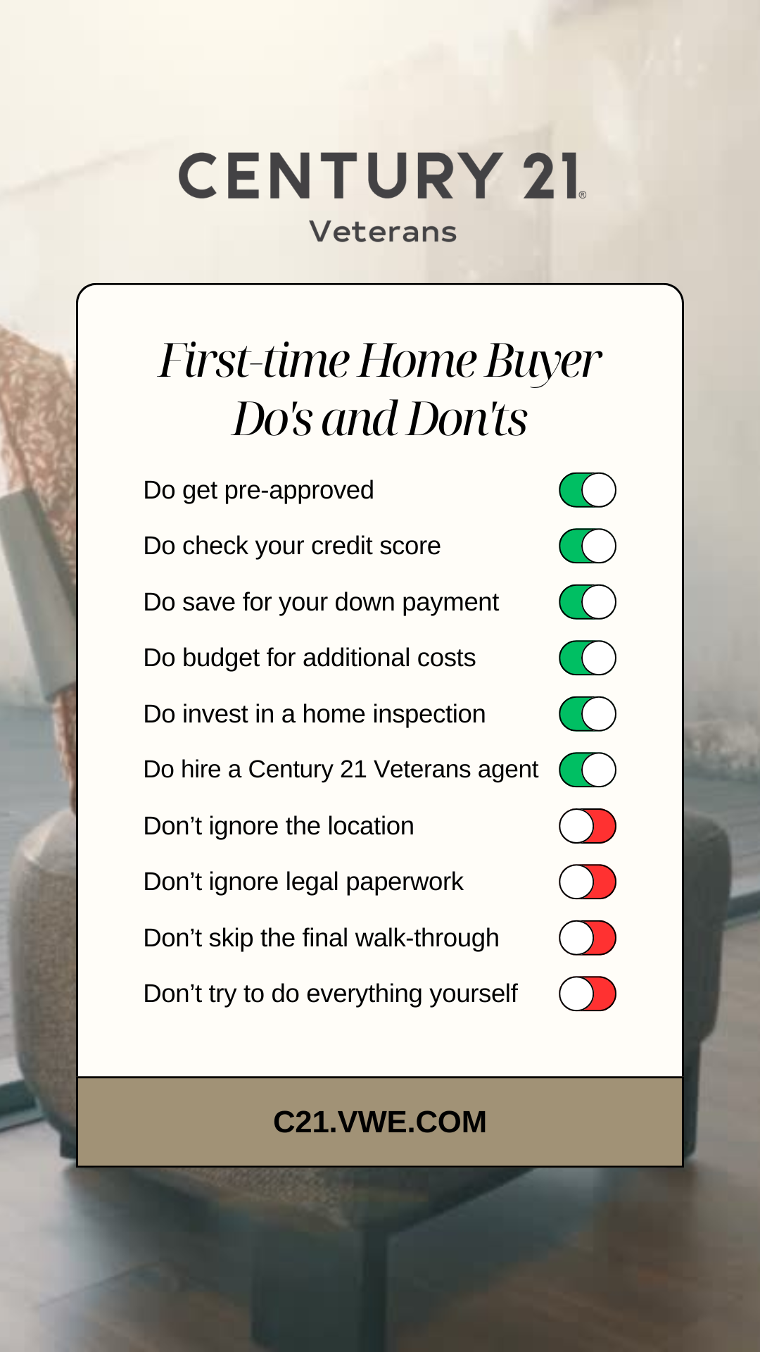 First-Time Buyer Dos and Don'ts