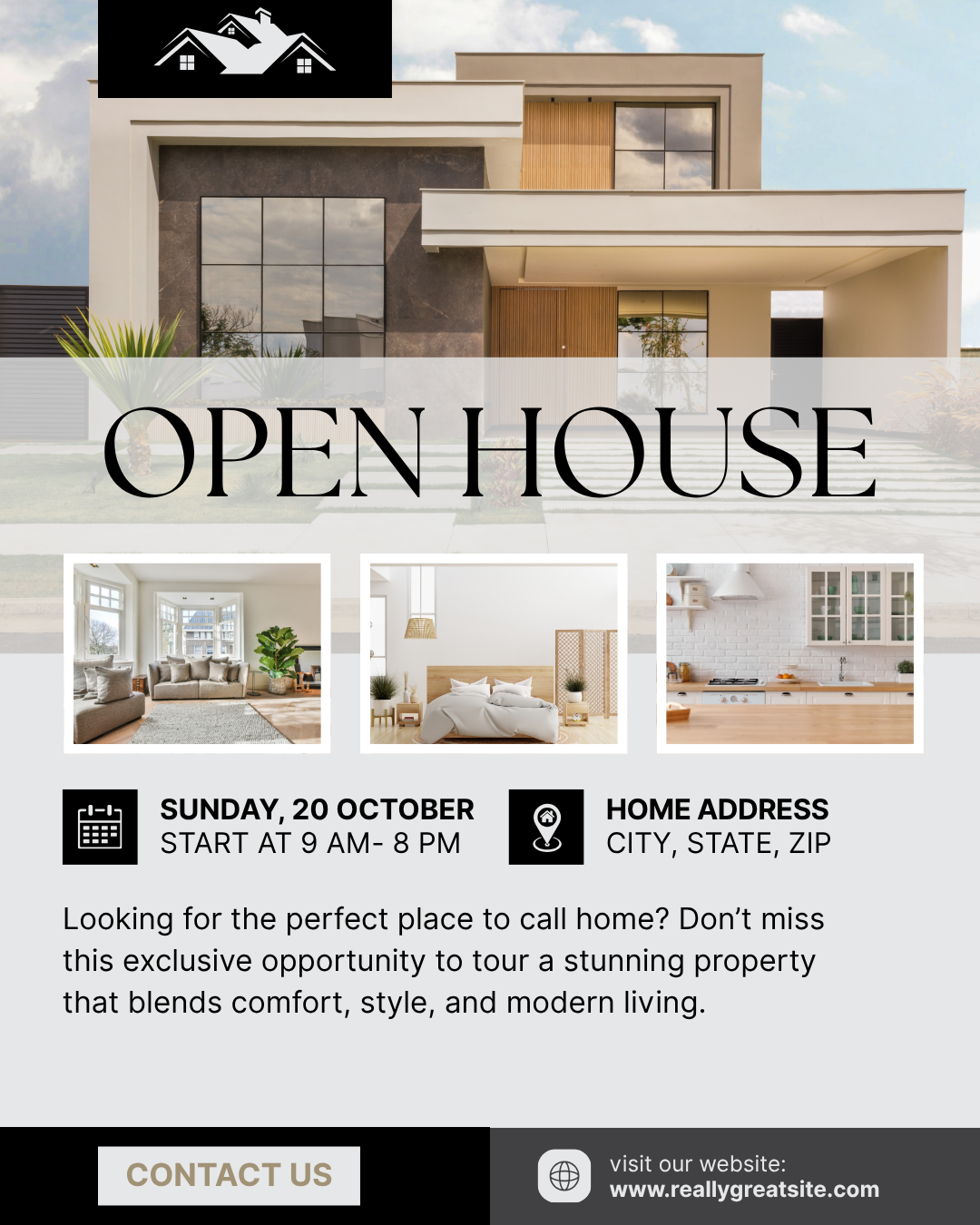 Open House — Flyer Style 3