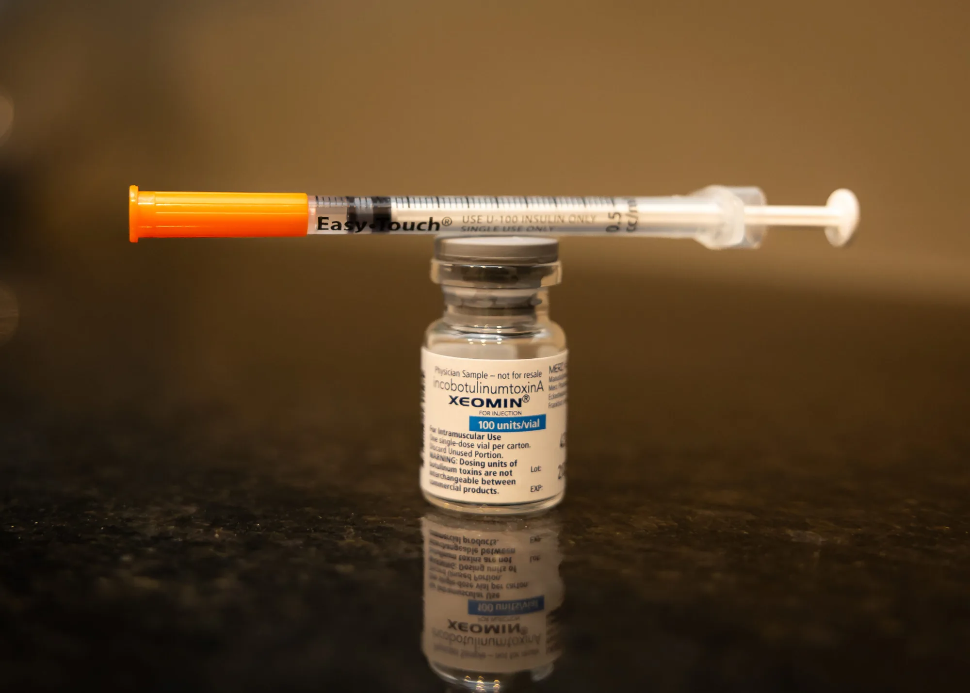 Medication vial and syringe for tirzepatide treatment