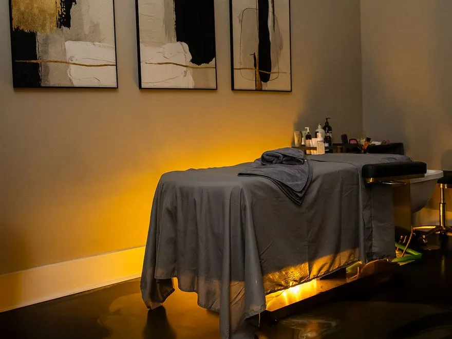 Treatment room used for medical weight loss, hormone therapy and IV therapy at Lexel in Dunn, North Carolina