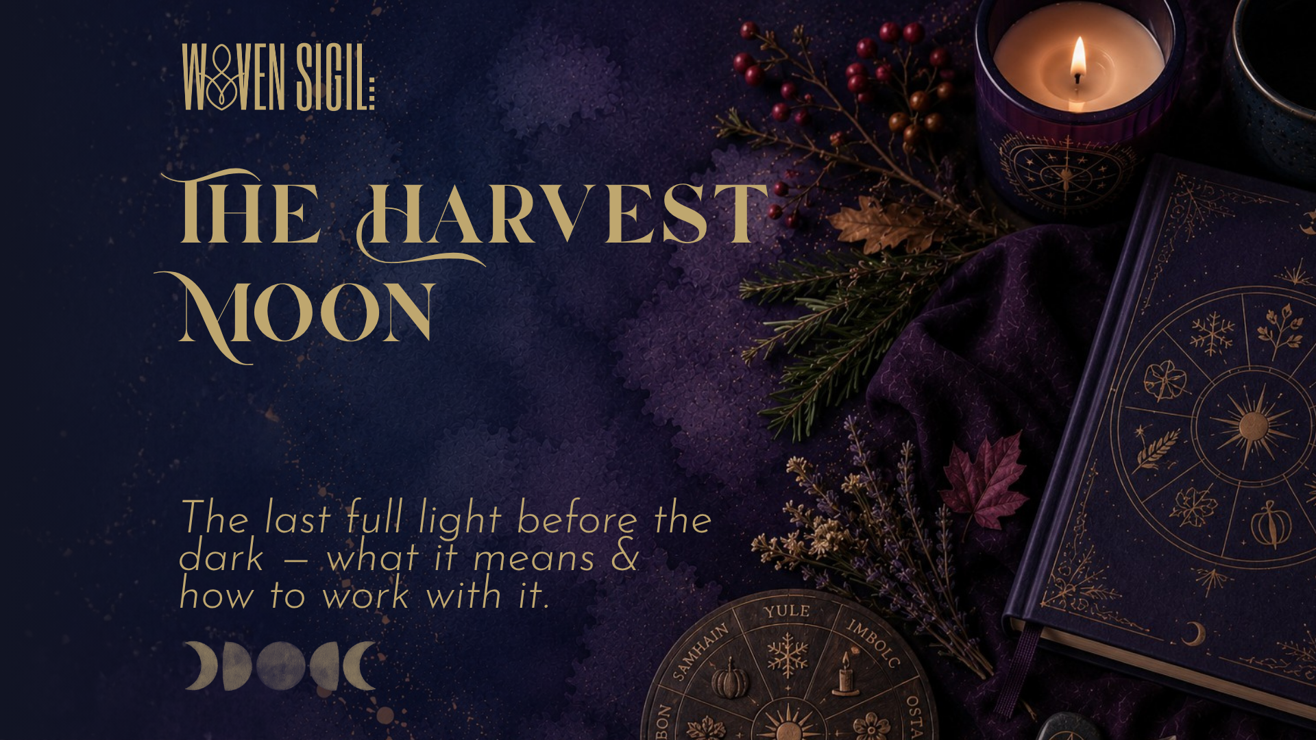 The Harvest Moon 2026: What It Means and How to Work With It