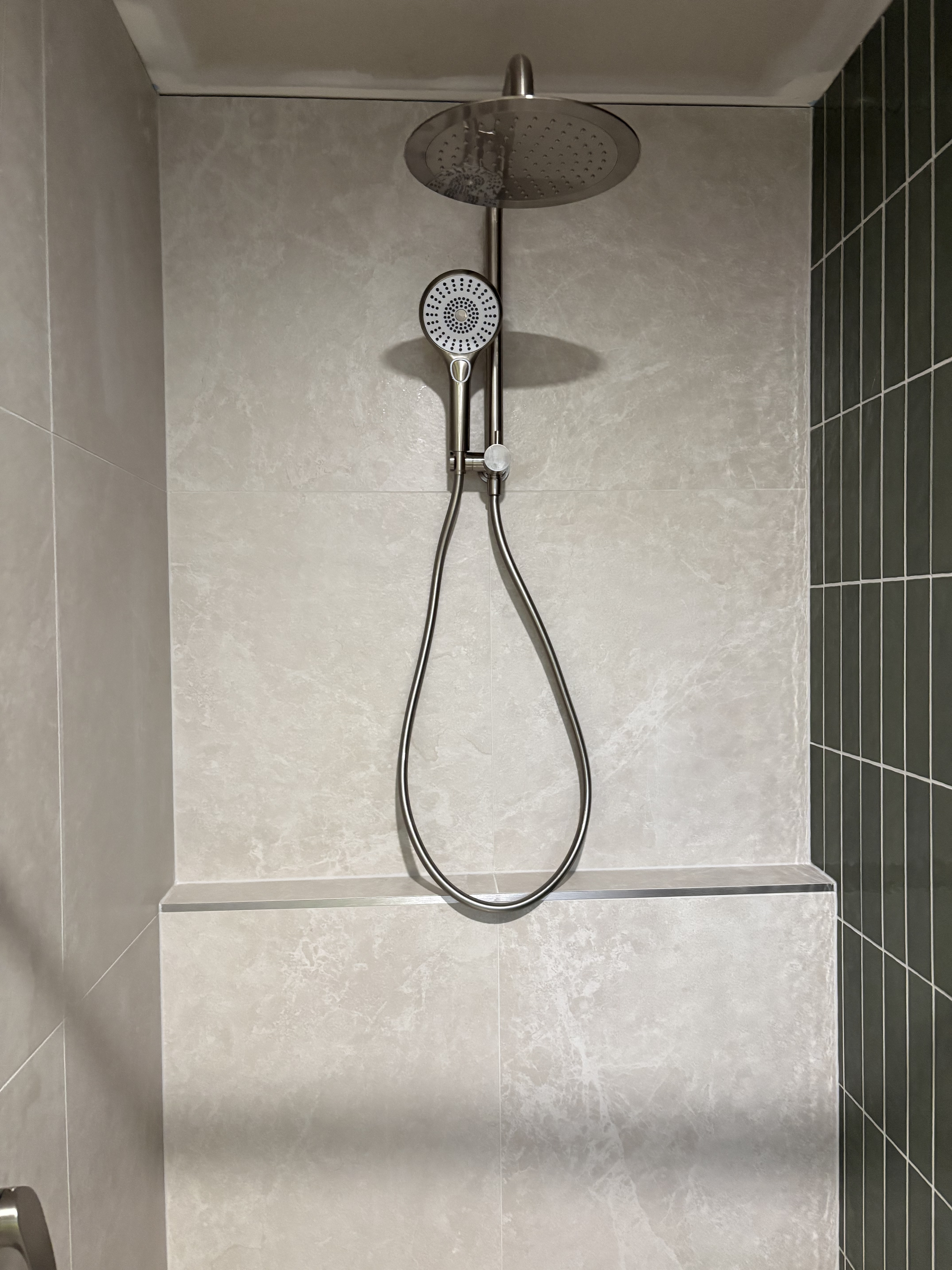 Sage Green Family Bathroom Transformation photo 8
