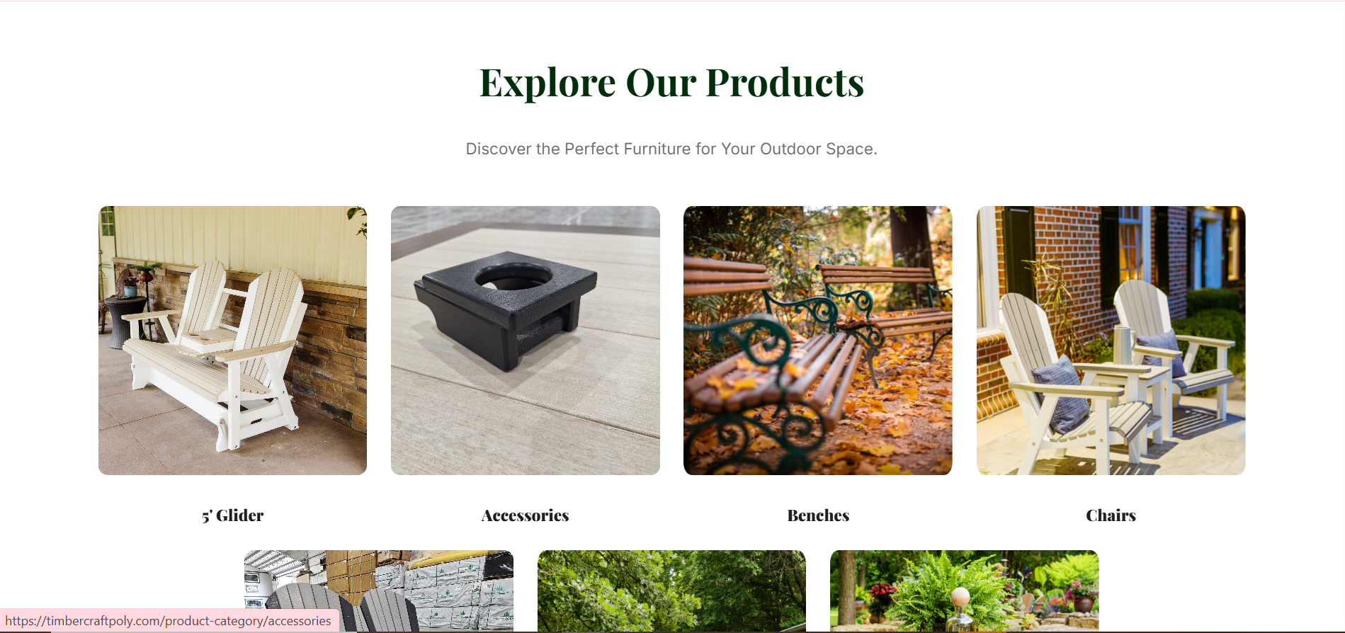 5' glider bench in a cozy outdoor setting, showcasing comfortable seating for relaxation and socializing.