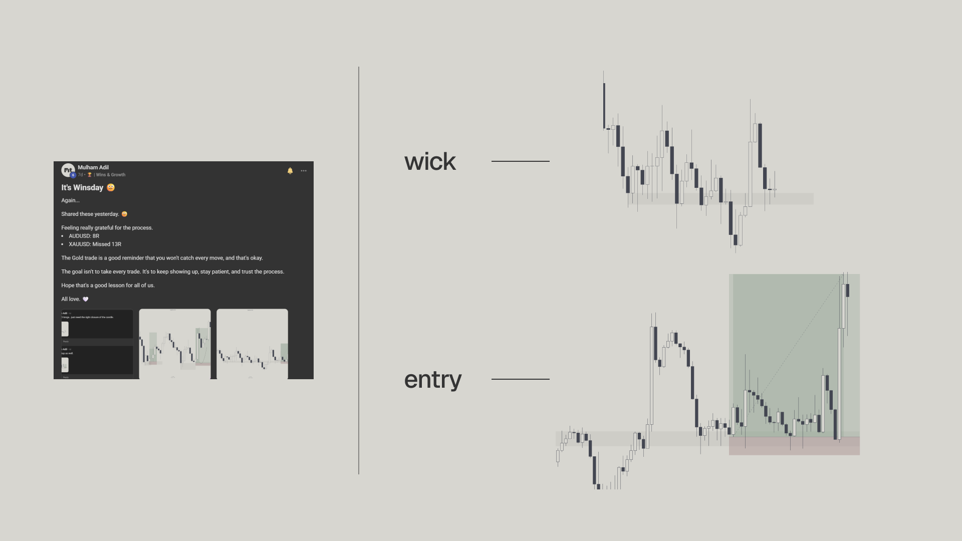 Edge Model wick entry example