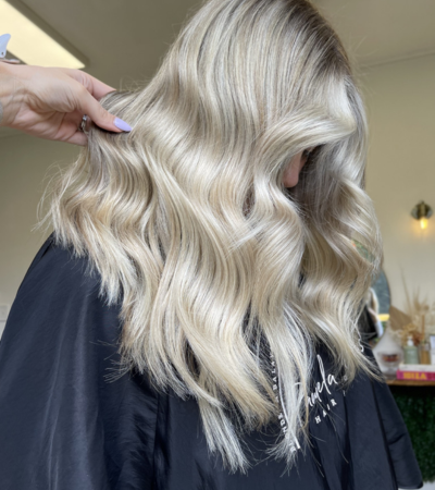 Blonde colour transformation