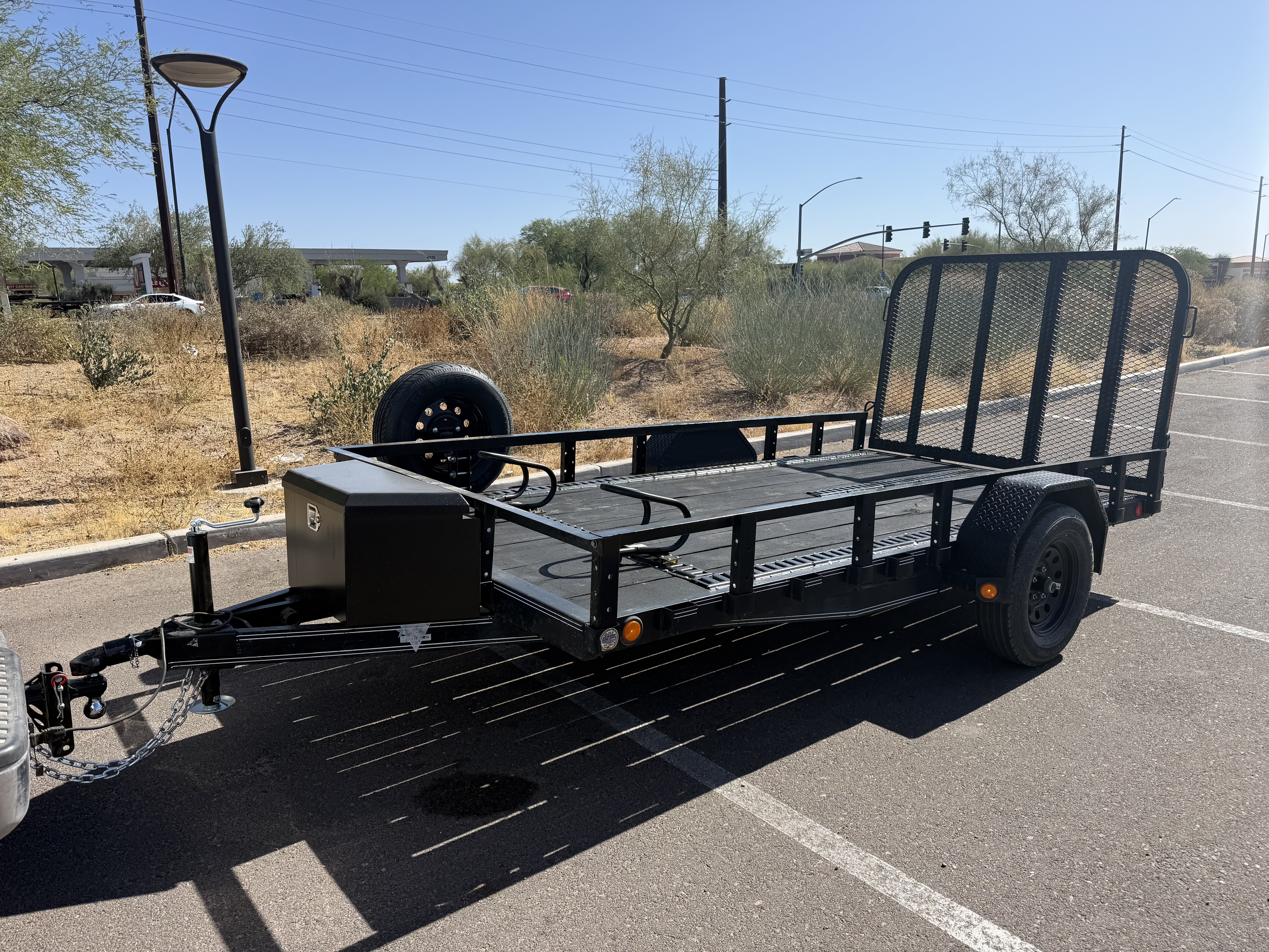 Utility trailer rental at Jaybares Trailer Rentals in Phoenix, AZ