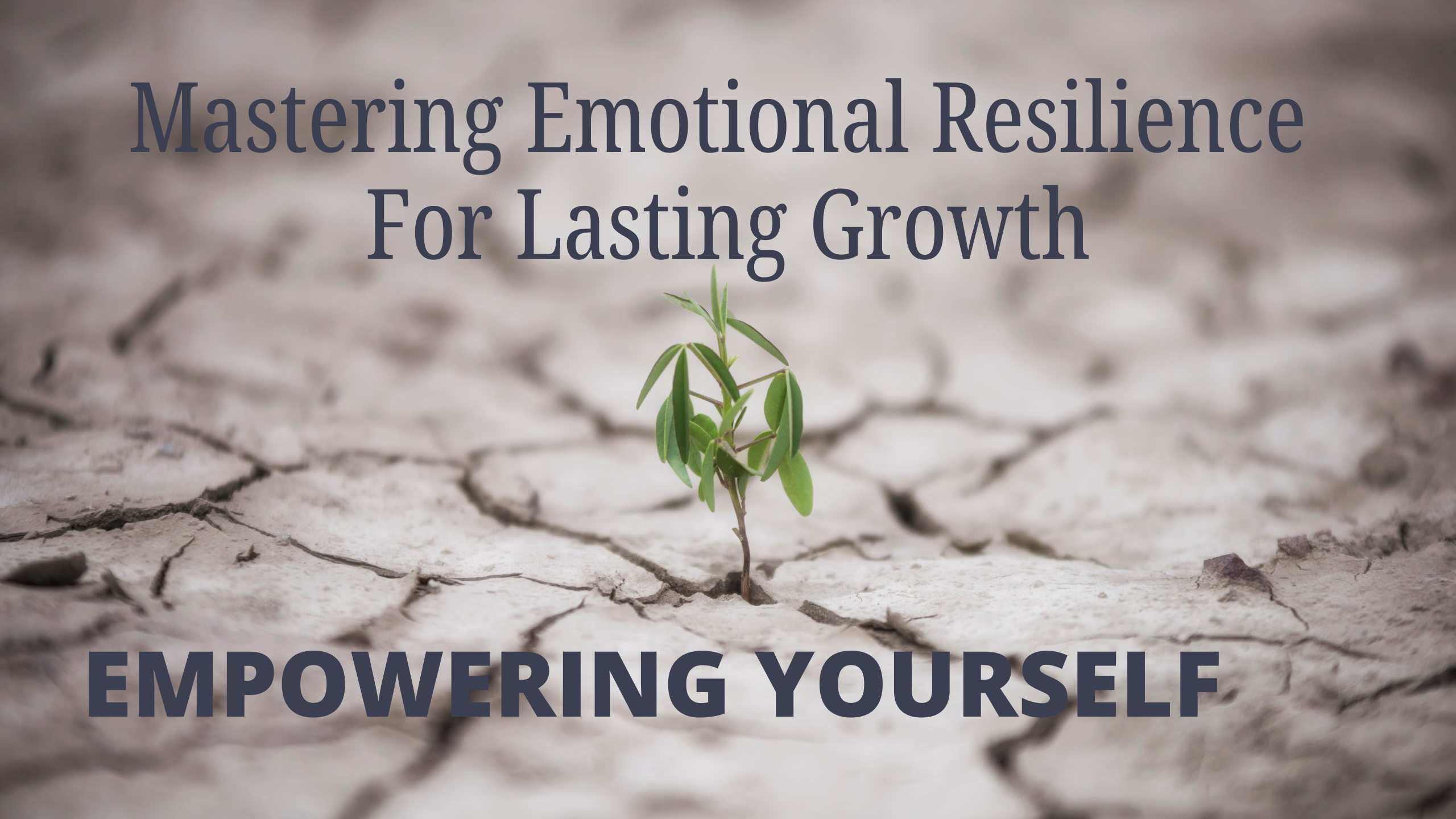 Mastering Emotional Resilience Empowering Yourself Course Graphic