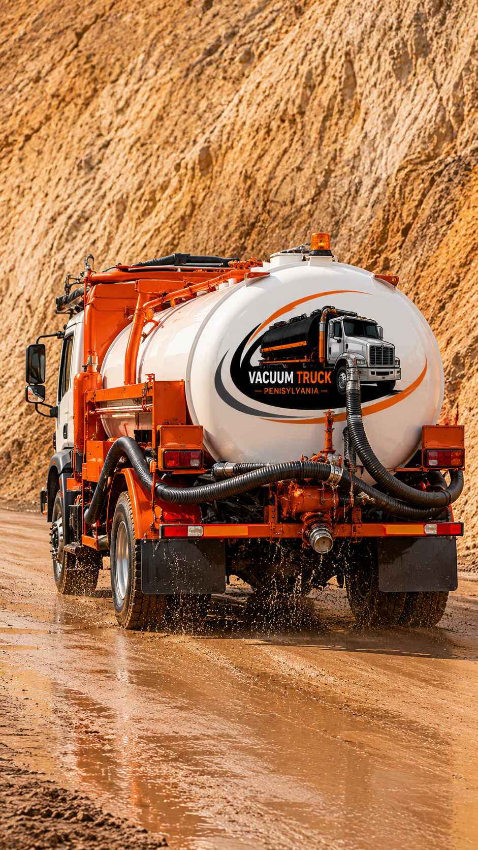  Hydrovac & Vacuum Truck