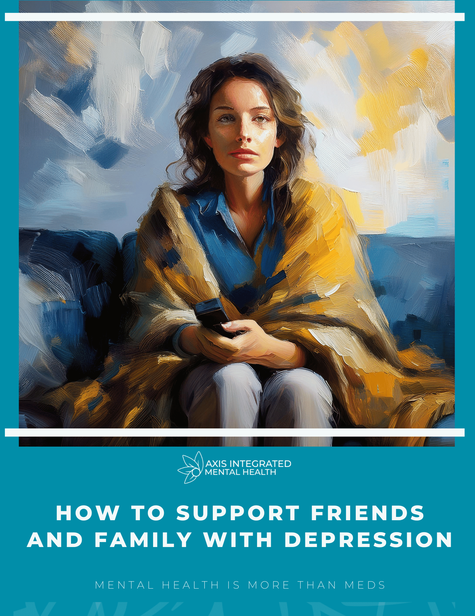 Cover for the How to Support Someone WIth Depression Guide