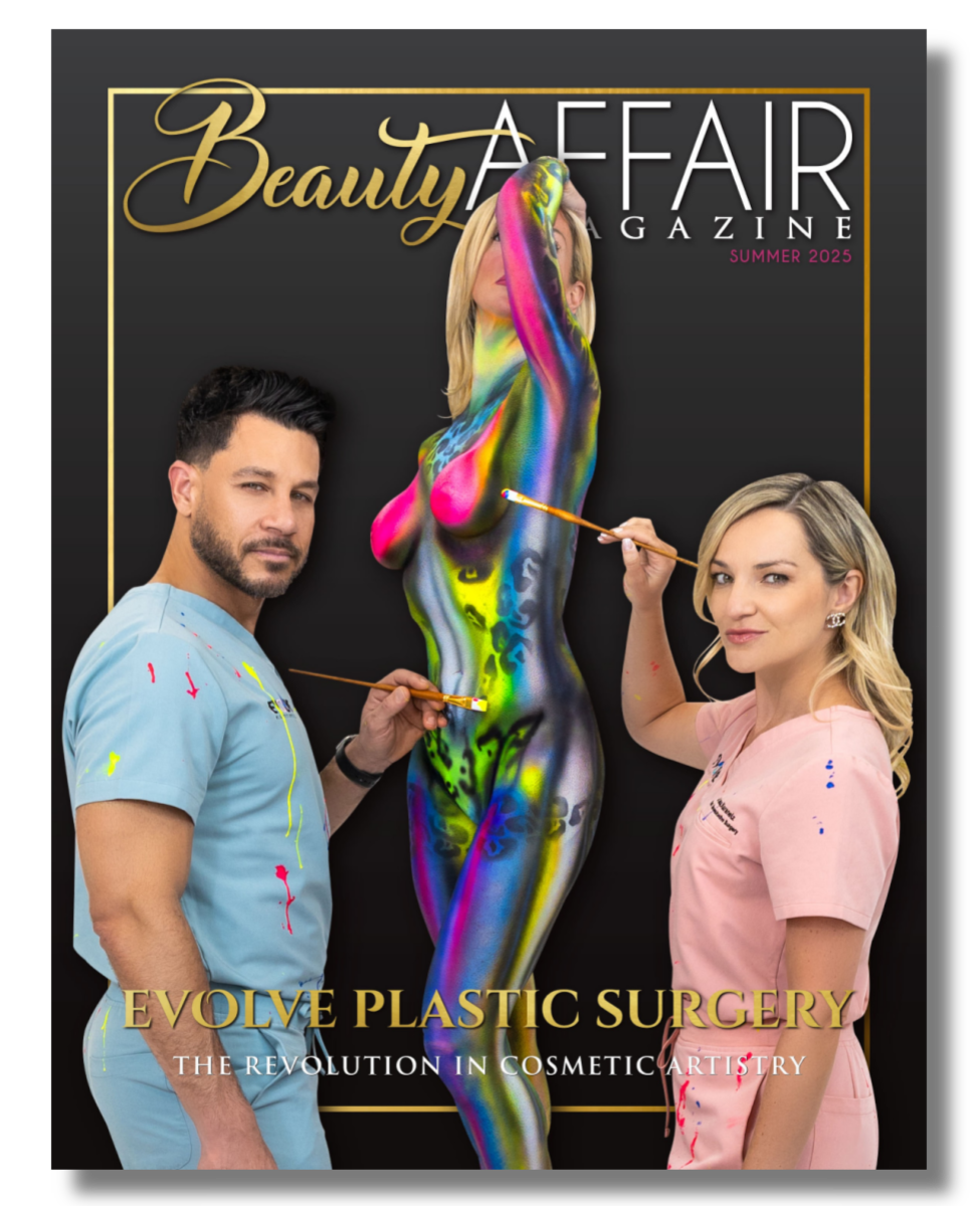 Beauty Affair Magazine cover — Evolve Plastic Surgery