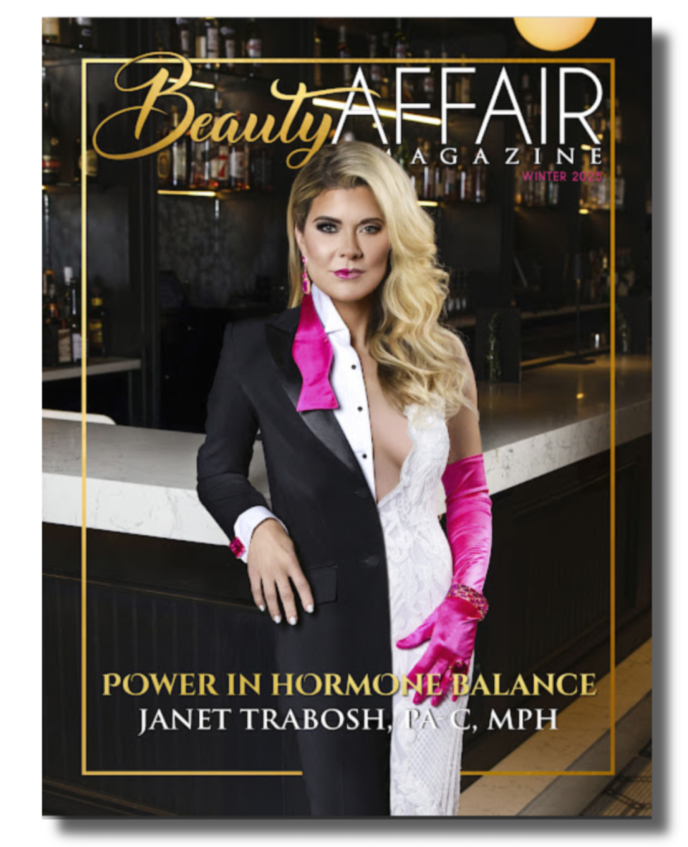 Beauty Affair Magazine cover — Power in Hormone Balance