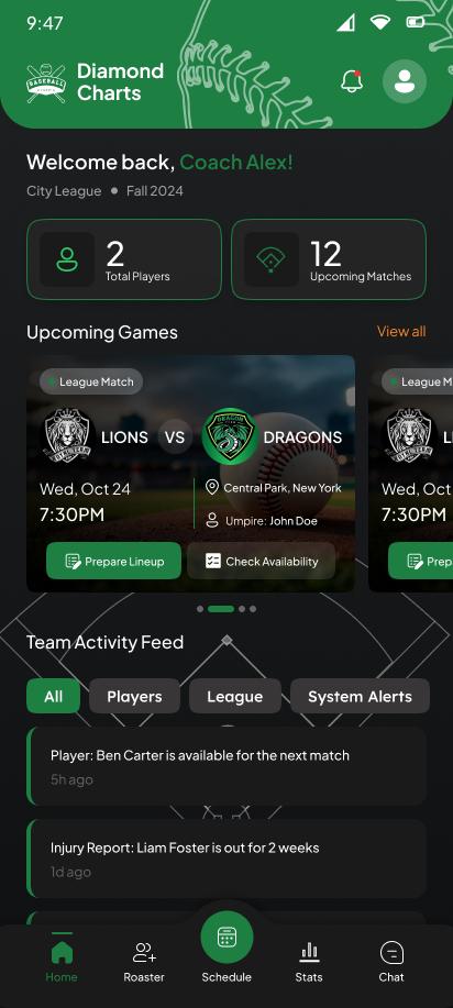 App Welcome Screen