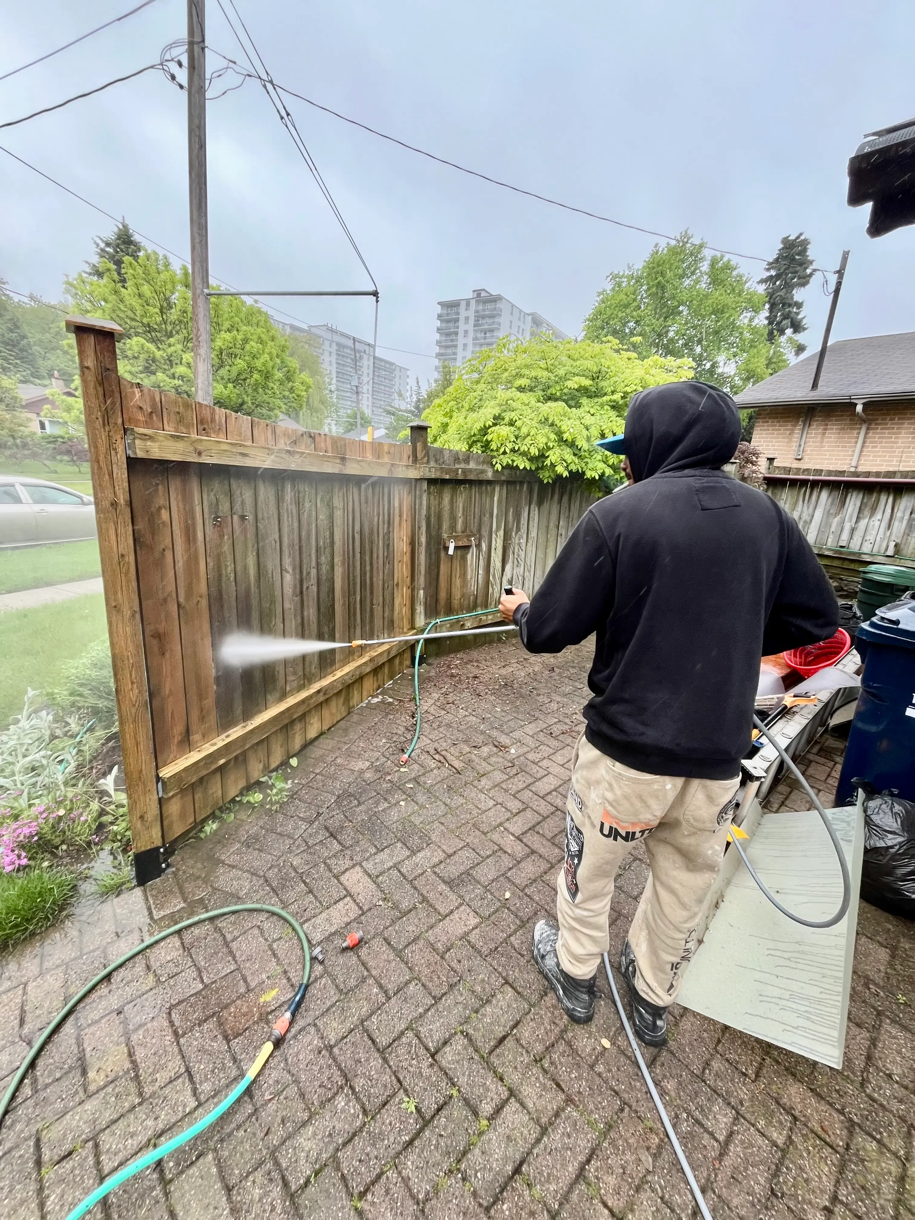 Professional power washing service in Durham Region by Altona Painting